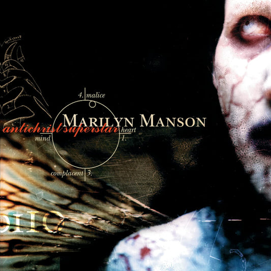 Marilyn Manson - Antichrist Superstar vinyl album cover