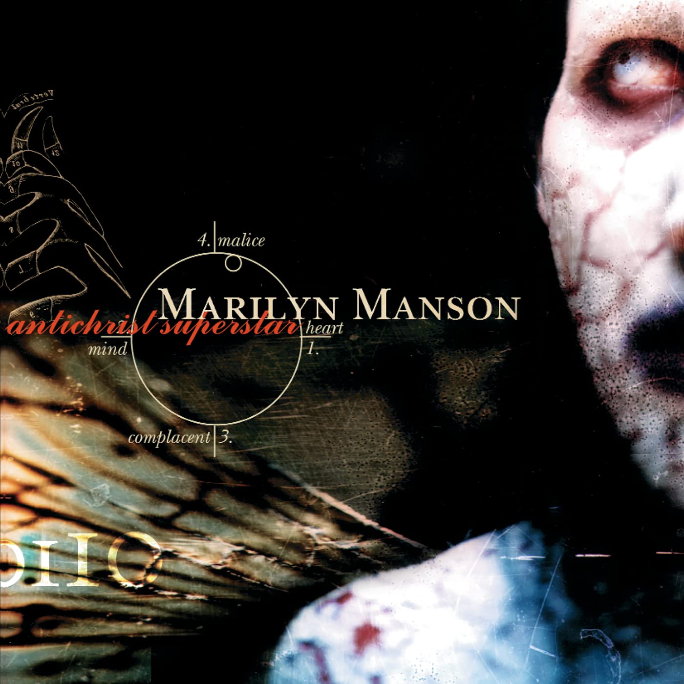 Marilyn Manson - Antichrist Superstar vinyl album cover