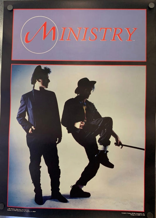 Ministry al jourgensen 1983 poster