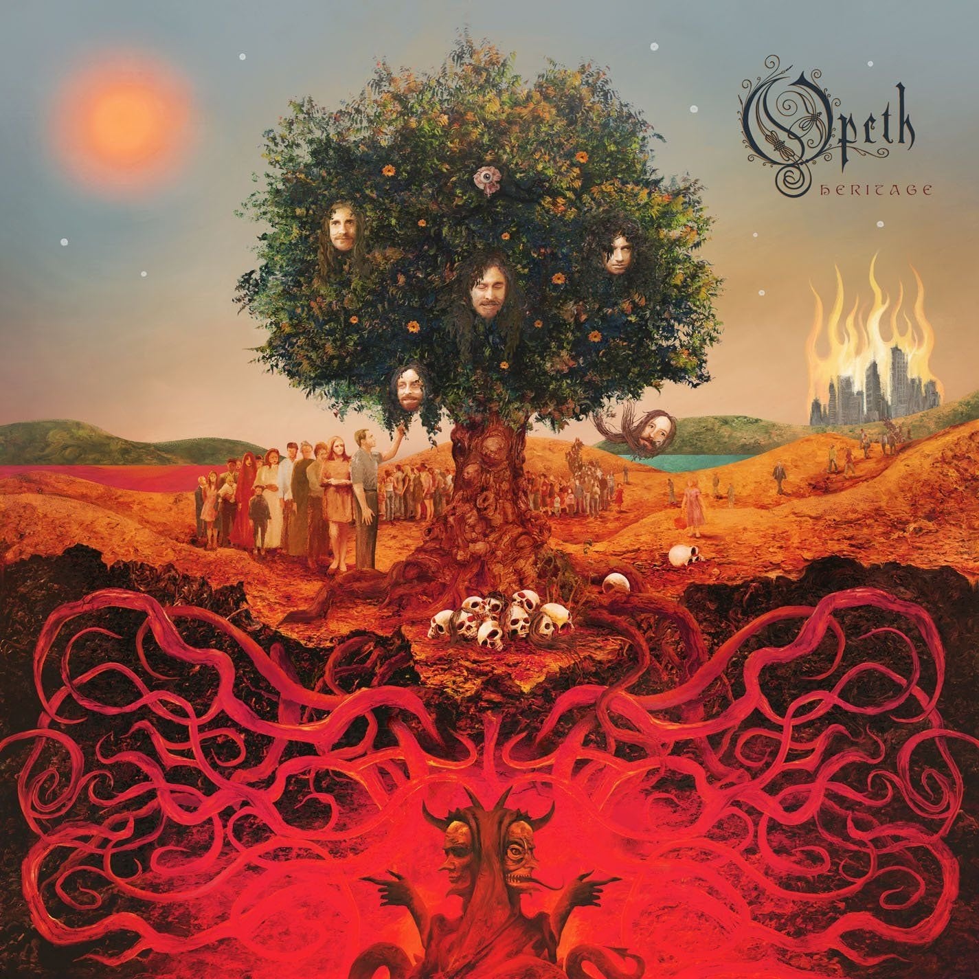 Opeth - Heritage vinyl album cover