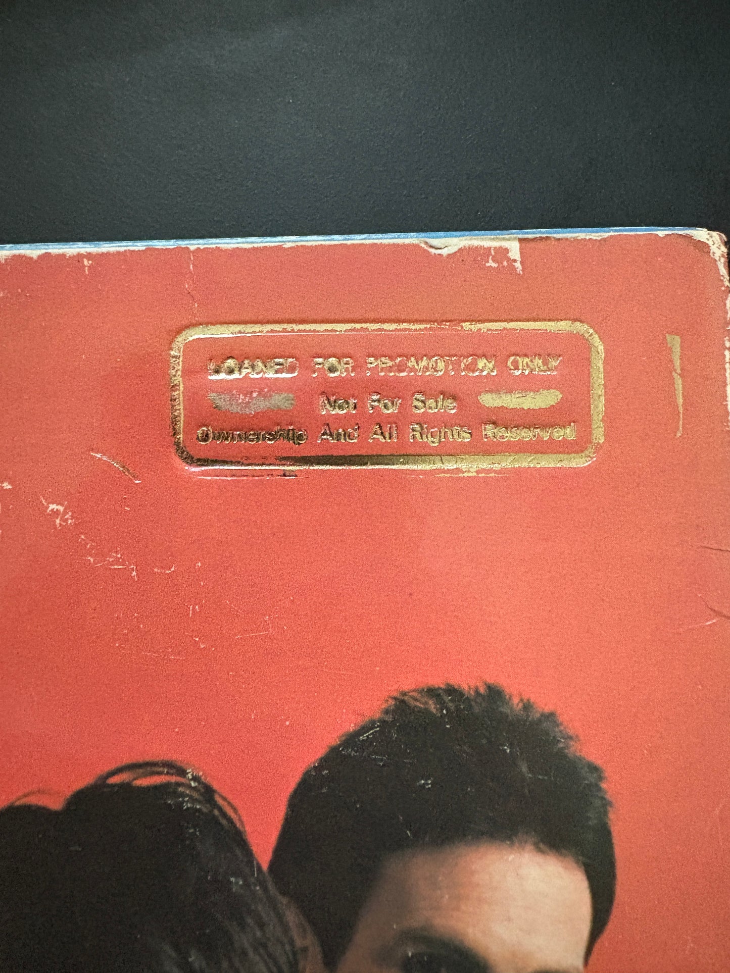 Joan Jett & The Blackhearts - I Love Rock 'N Roll gold promo stamp