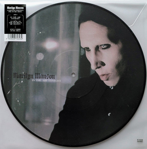 Marilyn Manson - In The Air Tonight vinyl album cover