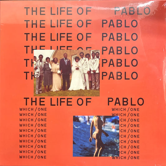 Kanye West - The Life of Pablo vinyl album cover