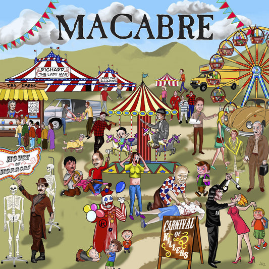 Macabre - Carnival of Killers vinyl album cover
