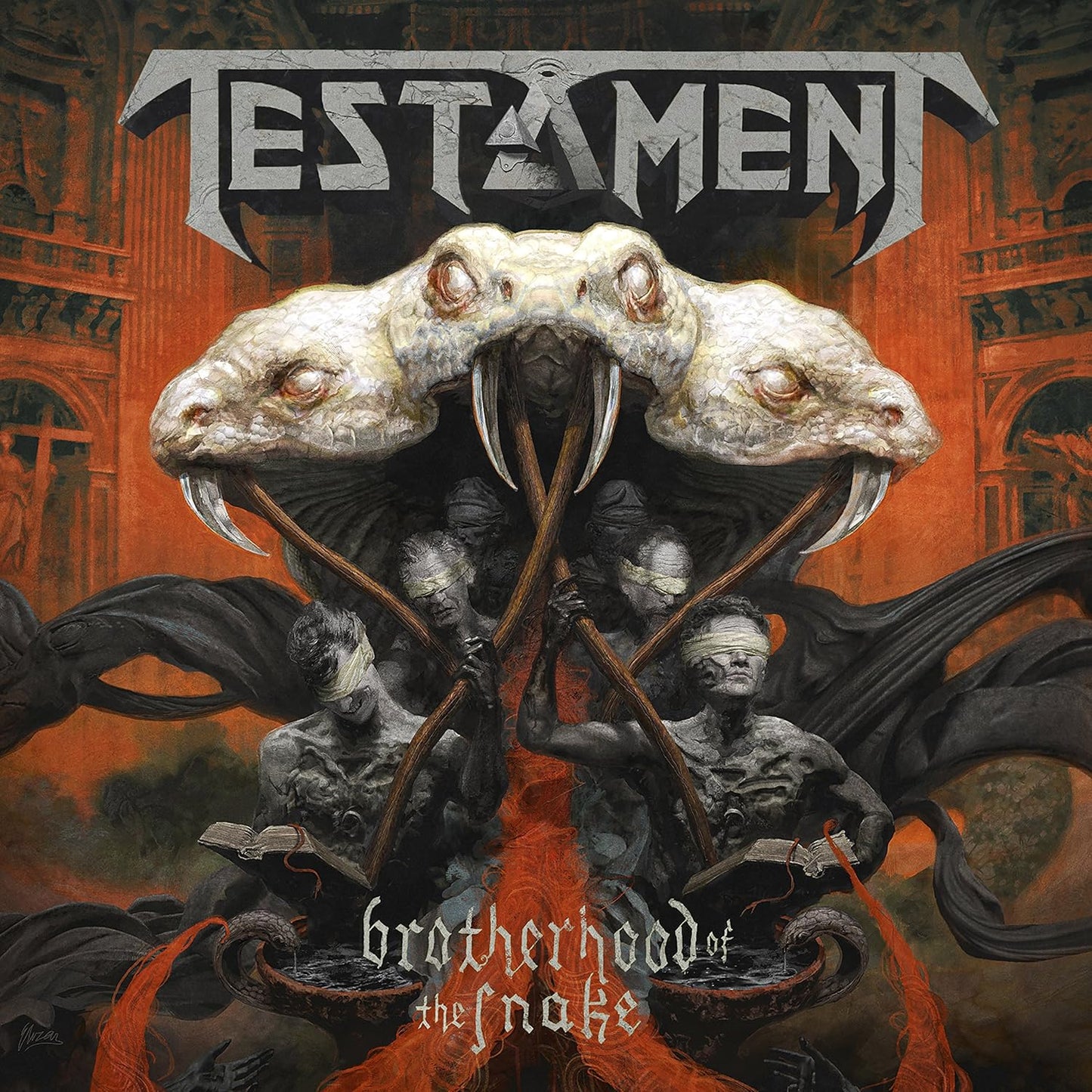 Testament - Brotherhood Of The Snake vinyl album cover
