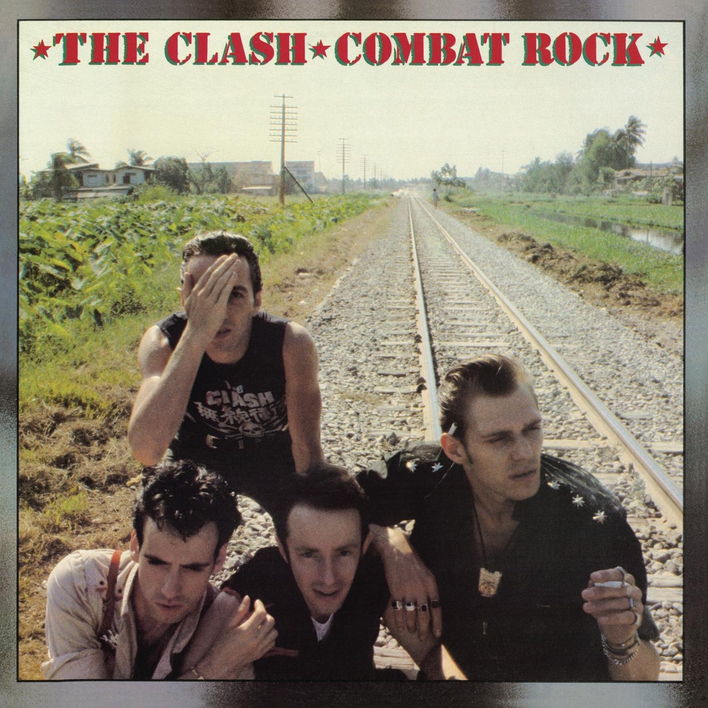 The Clash - Combat Rock vinyl album cover