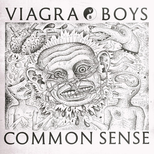 Viagra Boys - Common Sense (used) vinyl album cover
