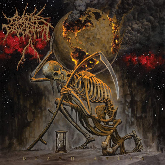Cattle Decapitation - Death Atlas (used) vinyl album cover