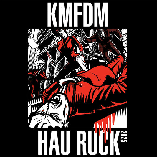 KMFDM - Hau Ruck vinyl album cover