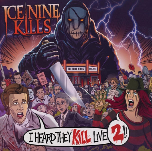 Ice Nine Kills - I Heard They Kill Live 2!! vinyl album cover