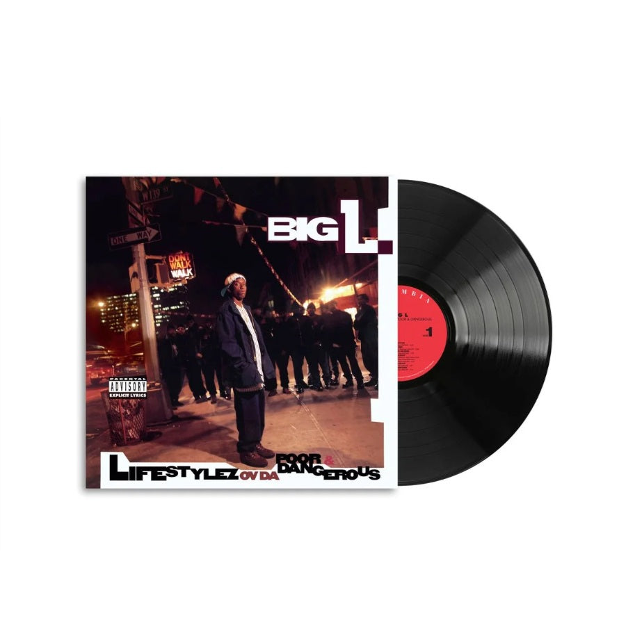 Big L - Lifestylez Ov Da Poor & Dangerous vinyl layout