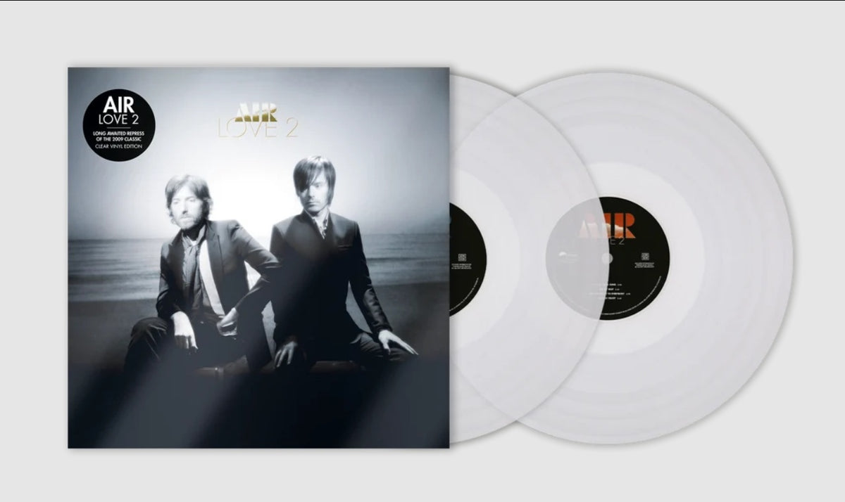 Air - Love 2 vinyl album layout