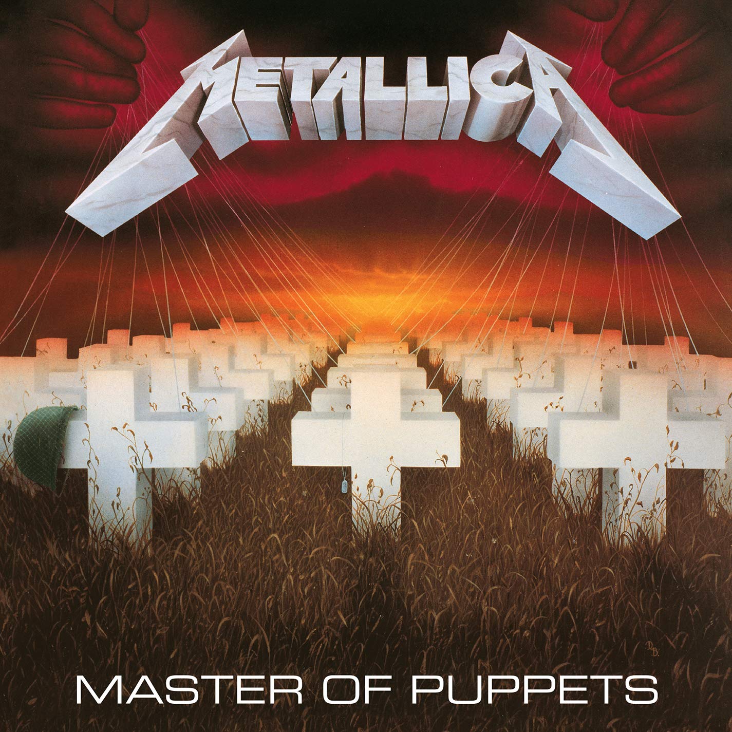 Metallica - Master Of Puppets vinyl album cover