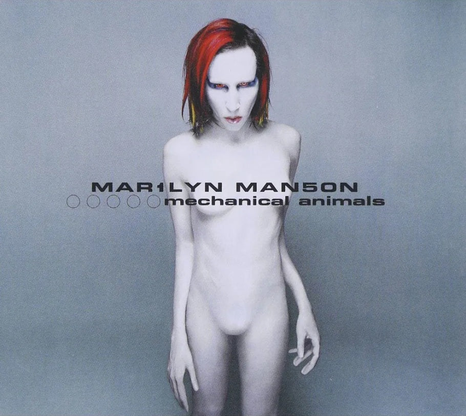 Marilyn Manson - Mechanical Animals vinyl album cover