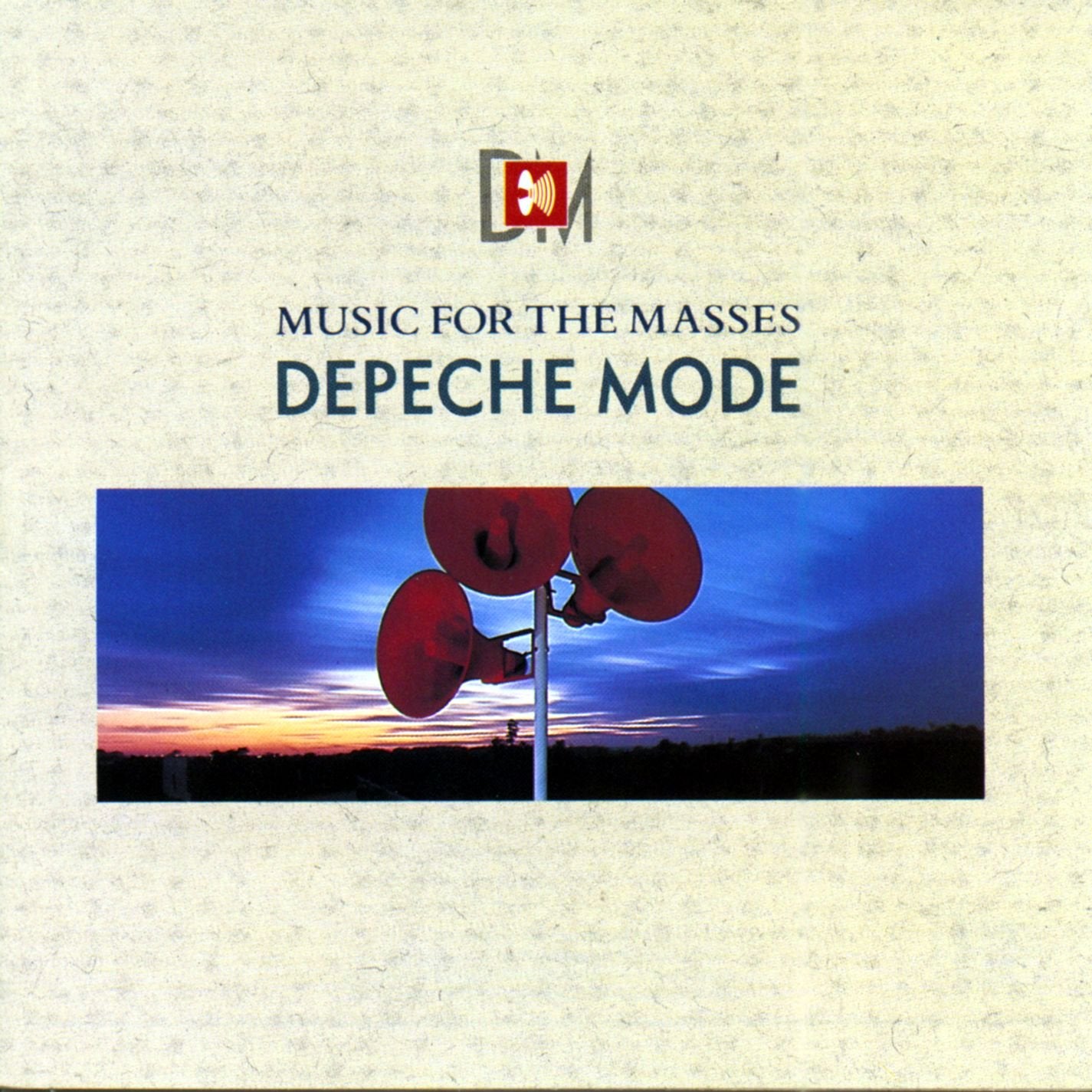Depeche Mode - Music For The Masses vinyl album cover