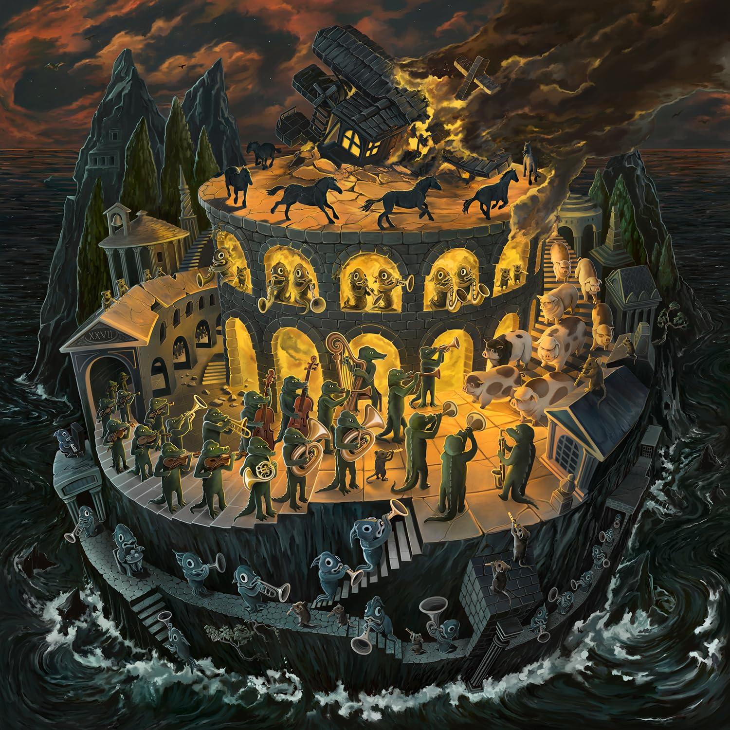 King Gizzard And The Lizard Wizard - Phantom Island vinyl album cover