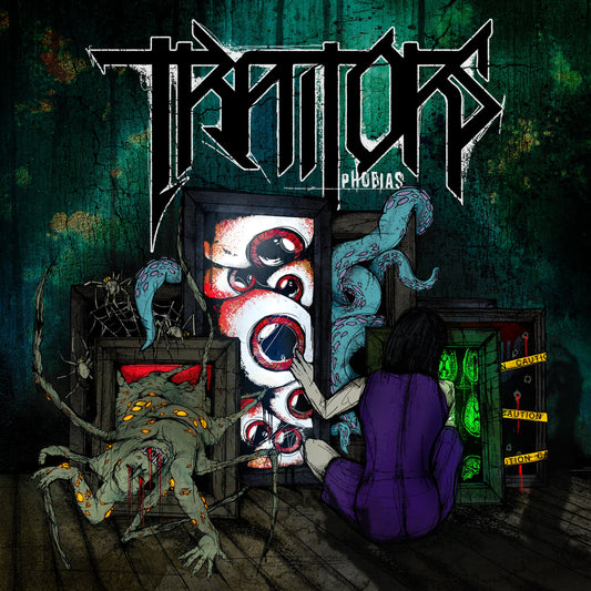 Traitors - Phobias vinyl album cover