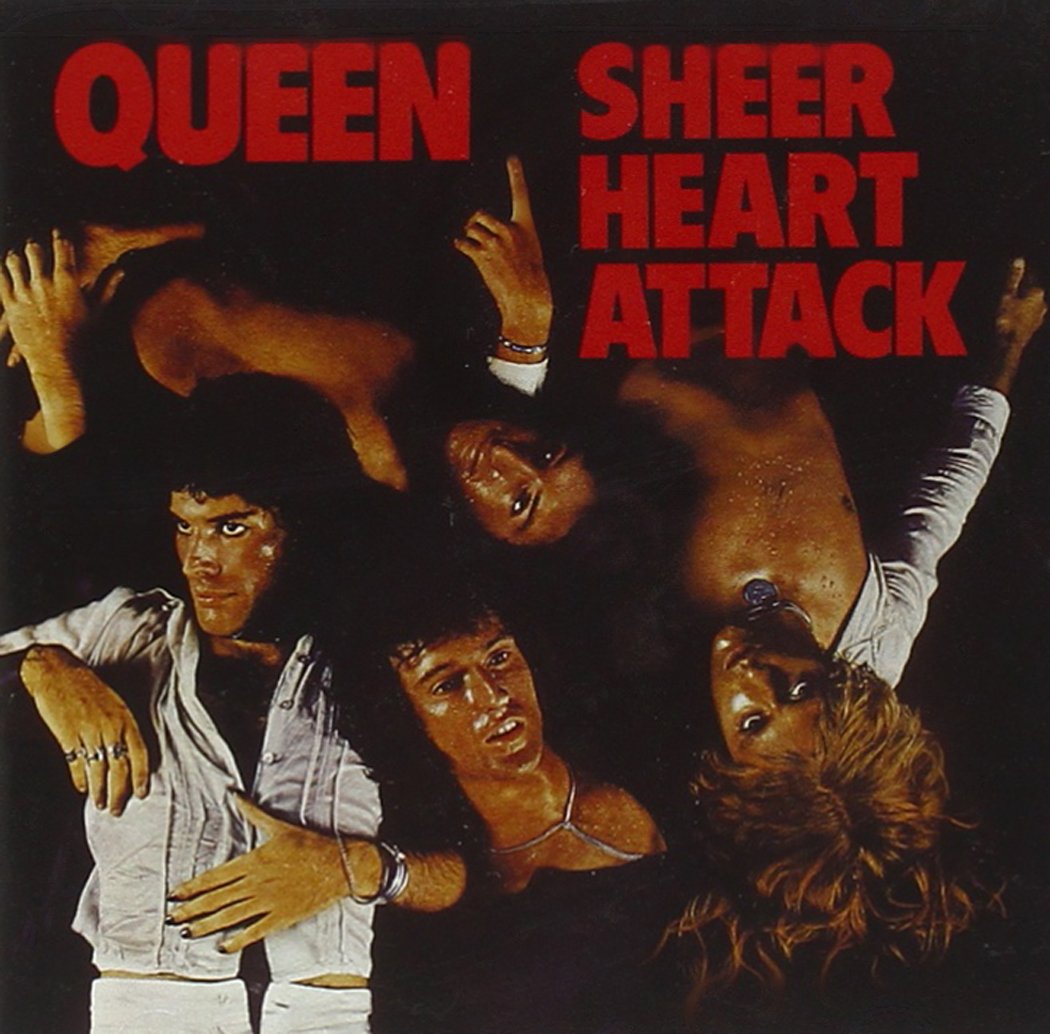 Queen - Sheer Heart Attack vinyl album cover