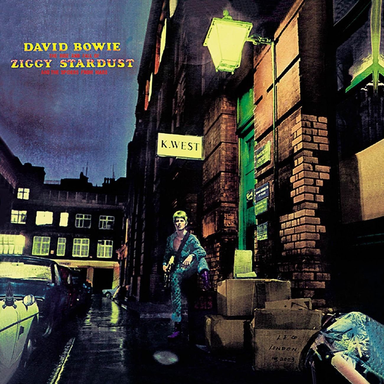 David Bowie - The Rise And Fall Of Ziggy Stardust And The Spiders From Mars (used) vinyl album cover