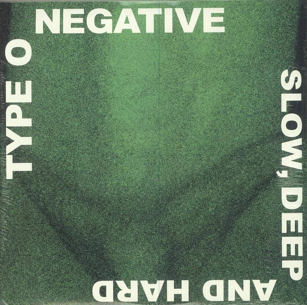 Type O Negative - Slow Deep and Hard, vinyl album cover