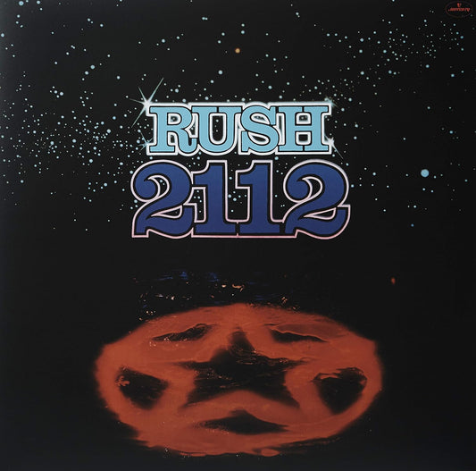 Rush - 2112 vinyl album cover