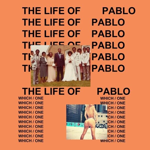 Kanye West - The Life of Pablo vinyl album cover