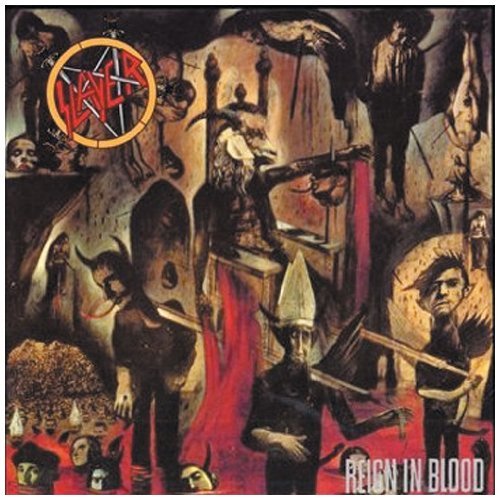 Slayer - Reign In Blood vinyl album cover