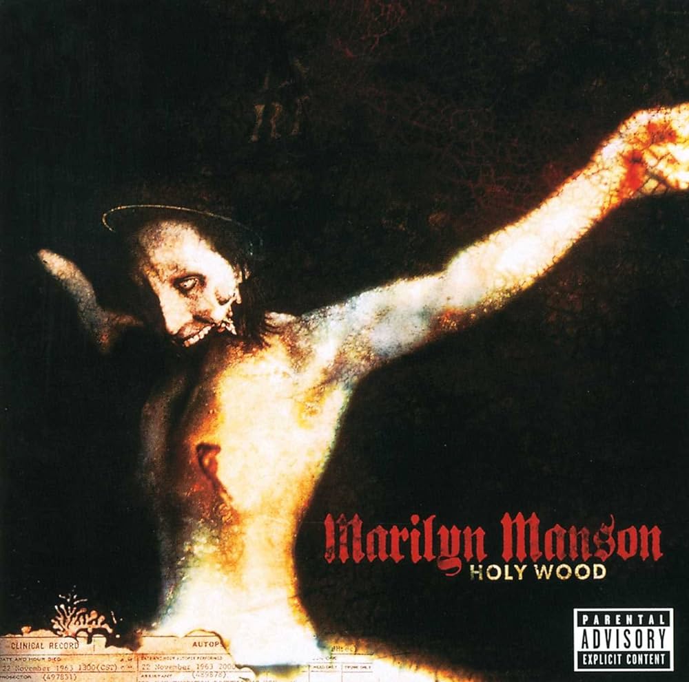 Marilyn Manson - Holy Wood vinyl album cover