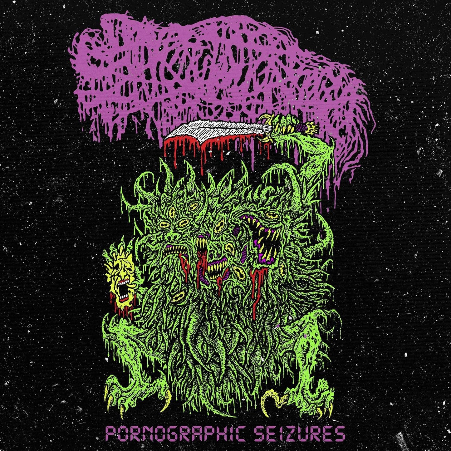 Sanguisugabogg - Pornographic Seizures vinyl album cover