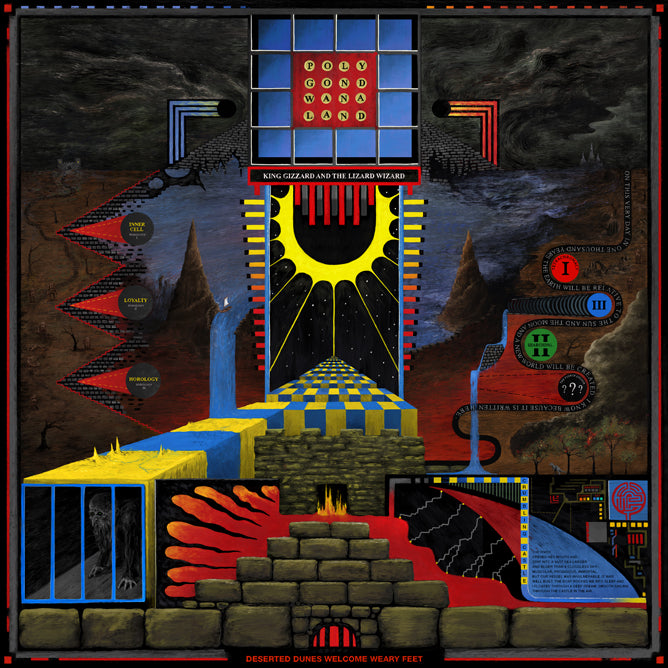 King Gizzard And The Lizard Wizard - Polygondwanaland vinyl album cover