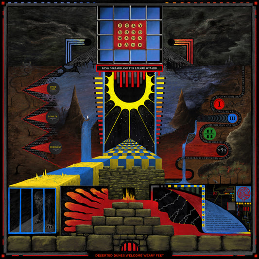 King Gizzard And The Lizard Wizard - Polygondwanaland vinyl album cover