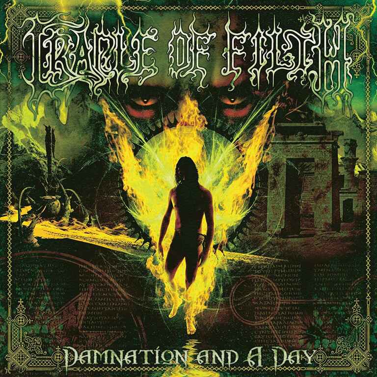 Cradle Of Filth - Damnation And A Day vinyl album cover