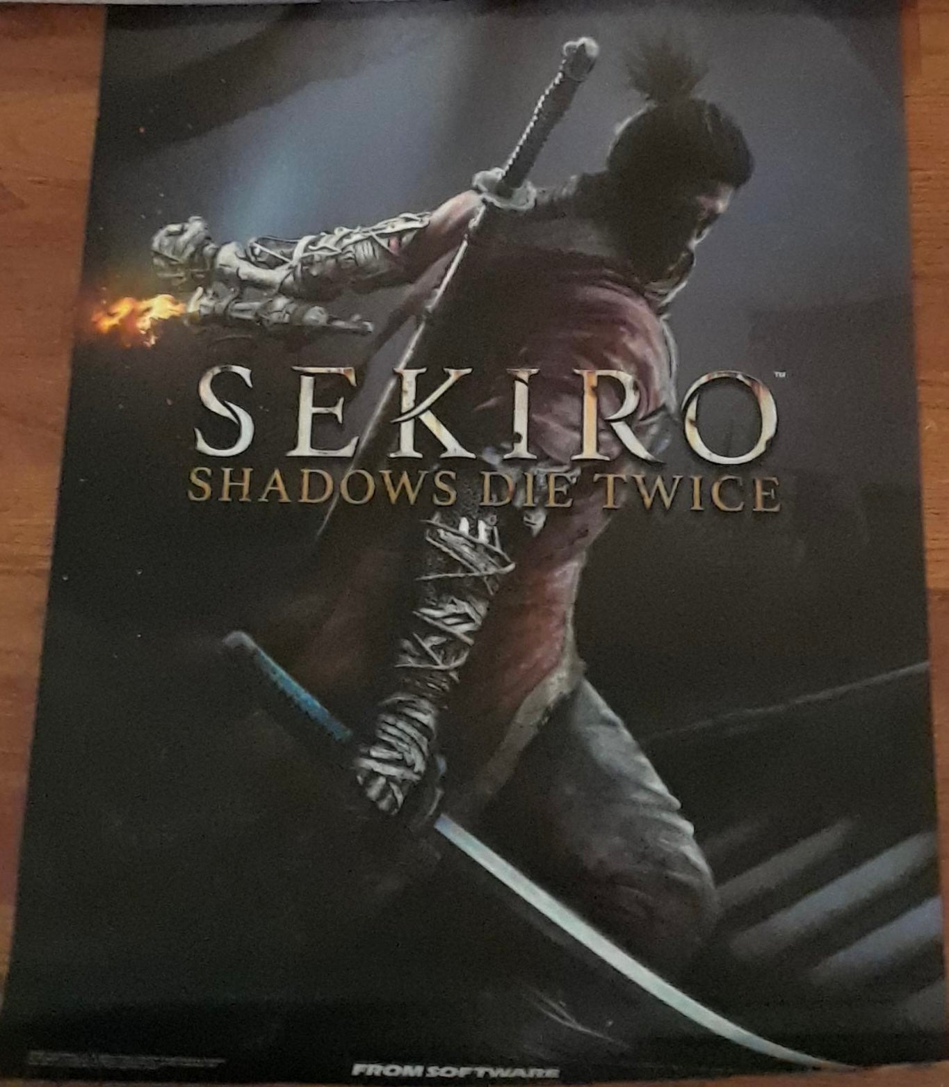 Sekiro shadows die twice poster side 1