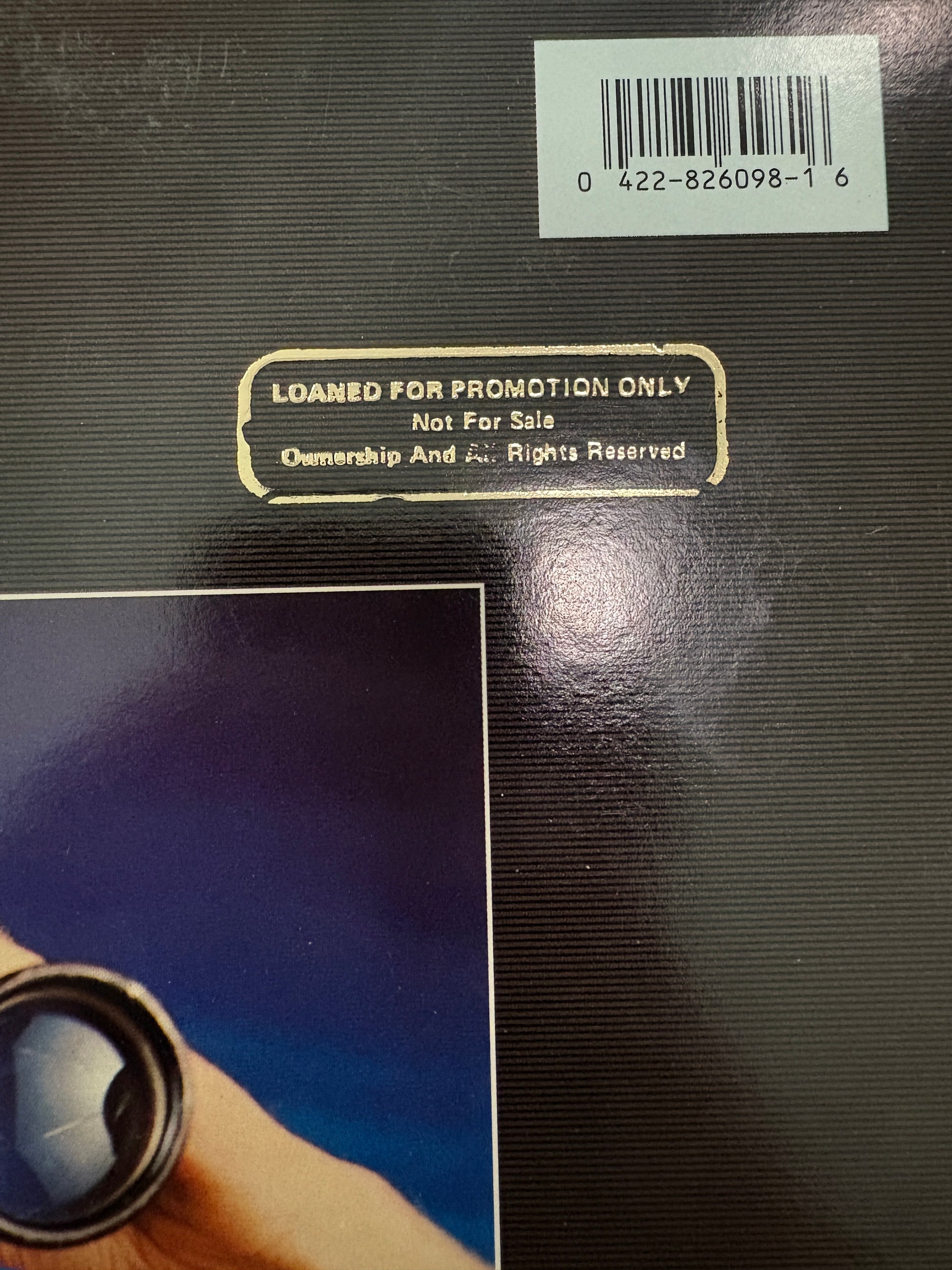 Loaned for promotion only Promo Copy