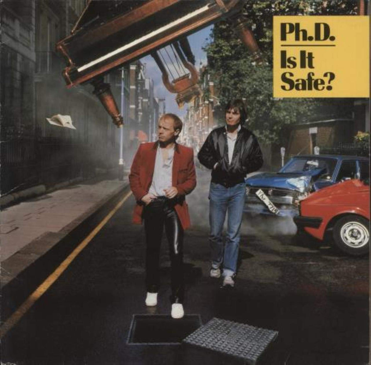 Ph.D. ‎– Is It Safe? (used) vinyl album cover