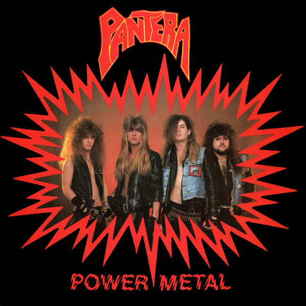 Pantera - Power Metal vinyl album cover