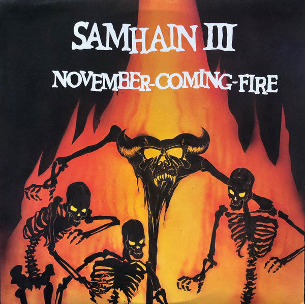 Samhain - November Coming Fire vinyl album cover