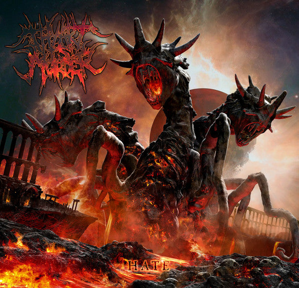 Thy Art Is Murder - Hate, vinyl album cover