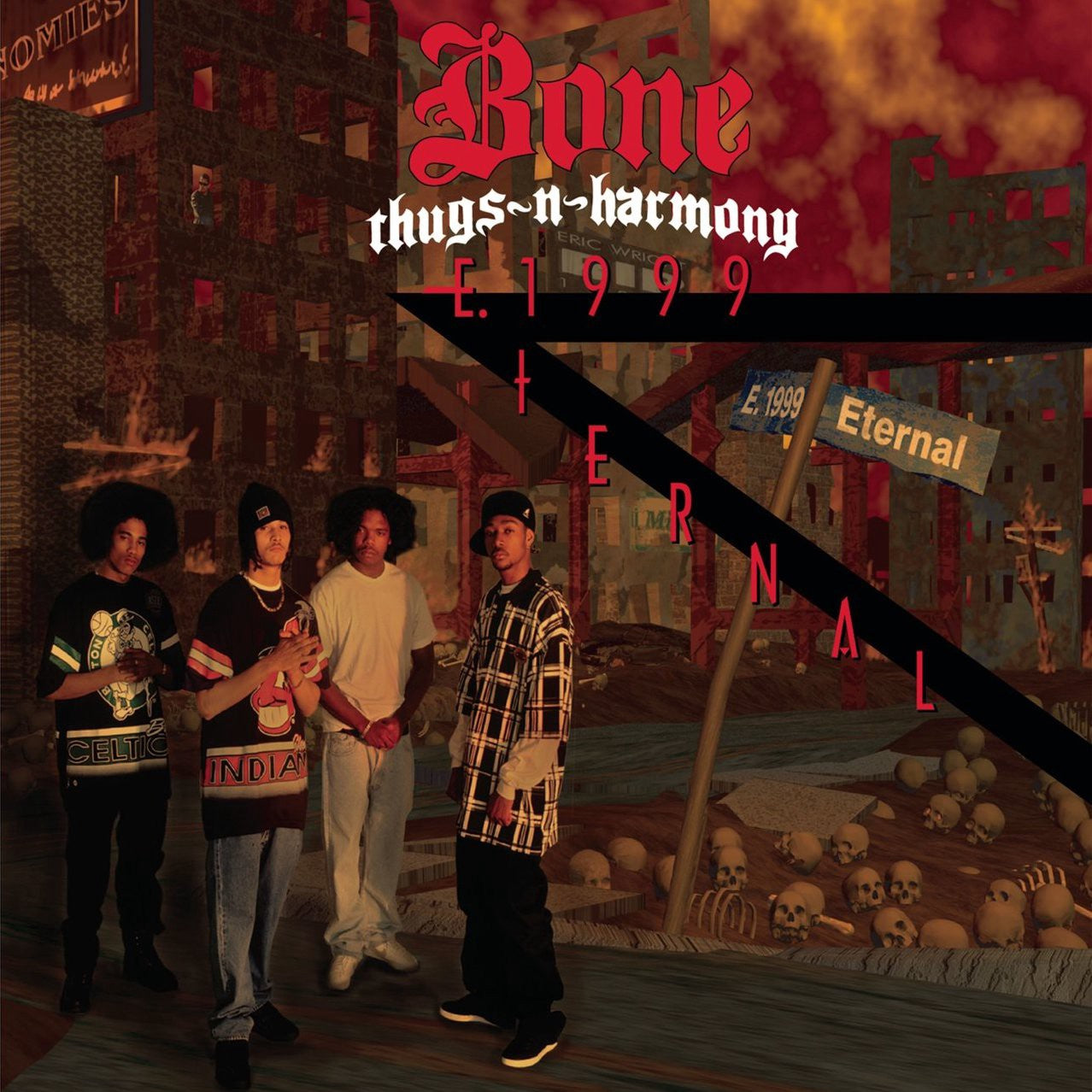 Bone Thugs N Harmony - E. 1999 Eternal vinyl album cover