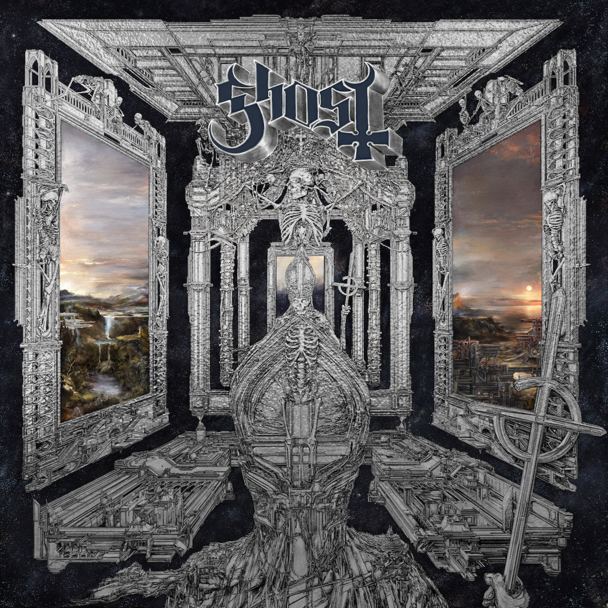 Ghost - Skeletá vinyl album cover