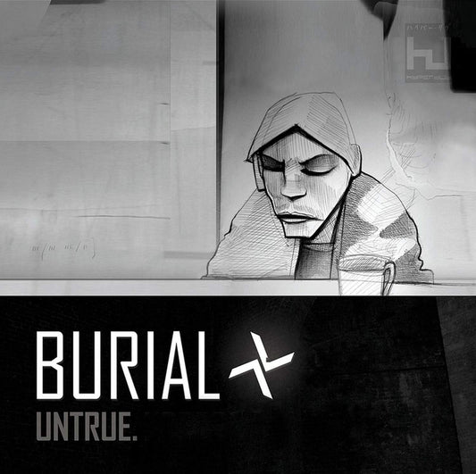 Burial - Untrue vinyl album cover