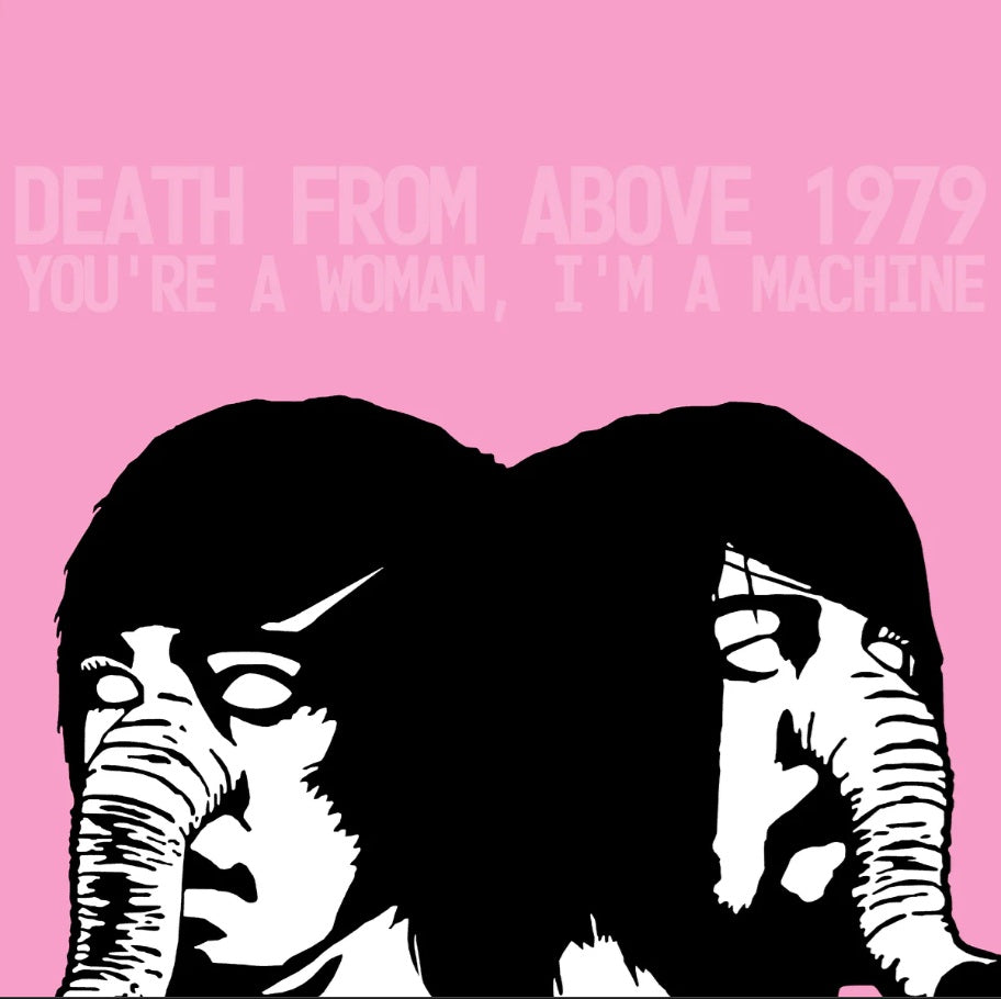 Death From Above 1979 - You're A Woman, I'm A Machine vinyl album cover