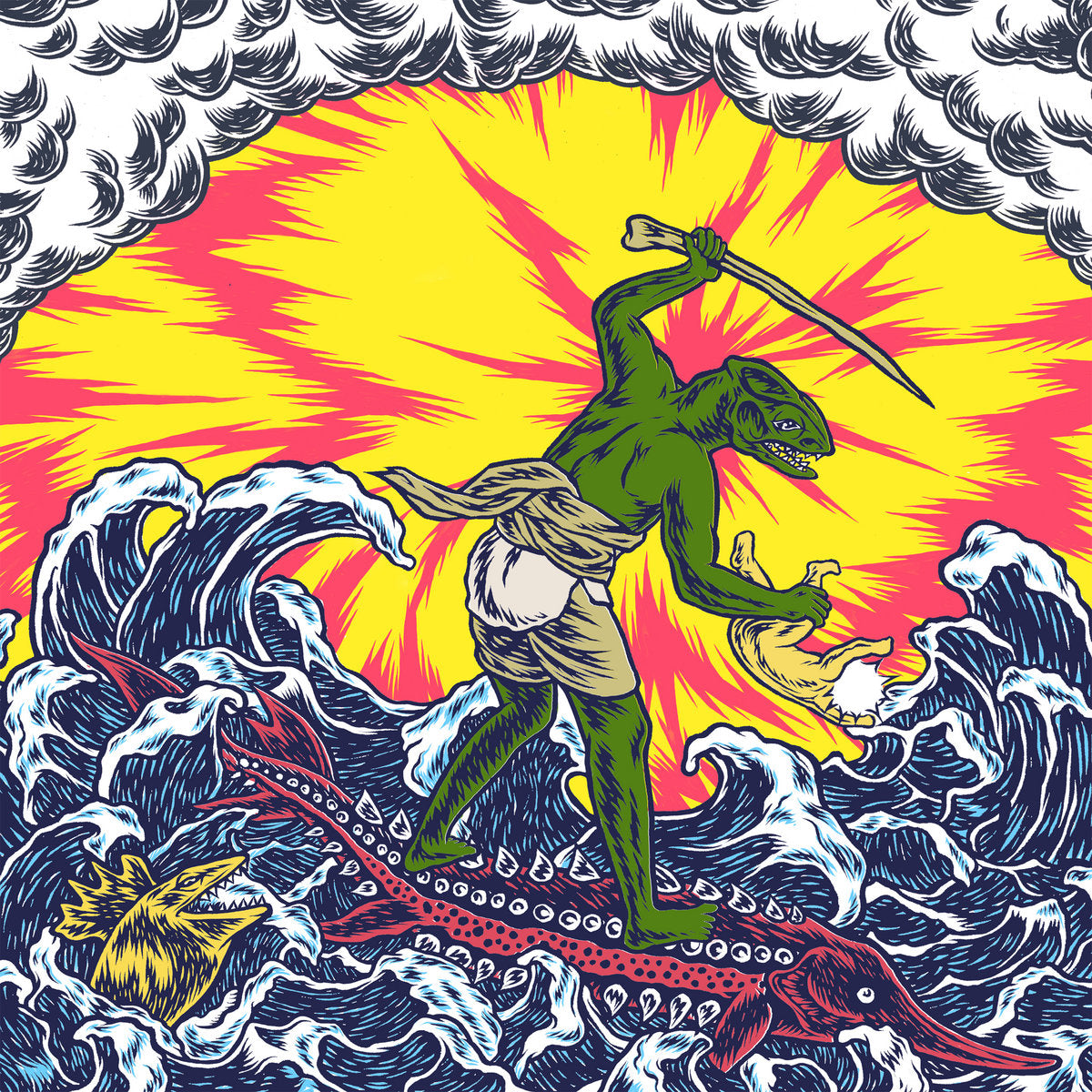 King Gizzard And The Lizard Wizard - Teenage Gizzard vinyl album cover