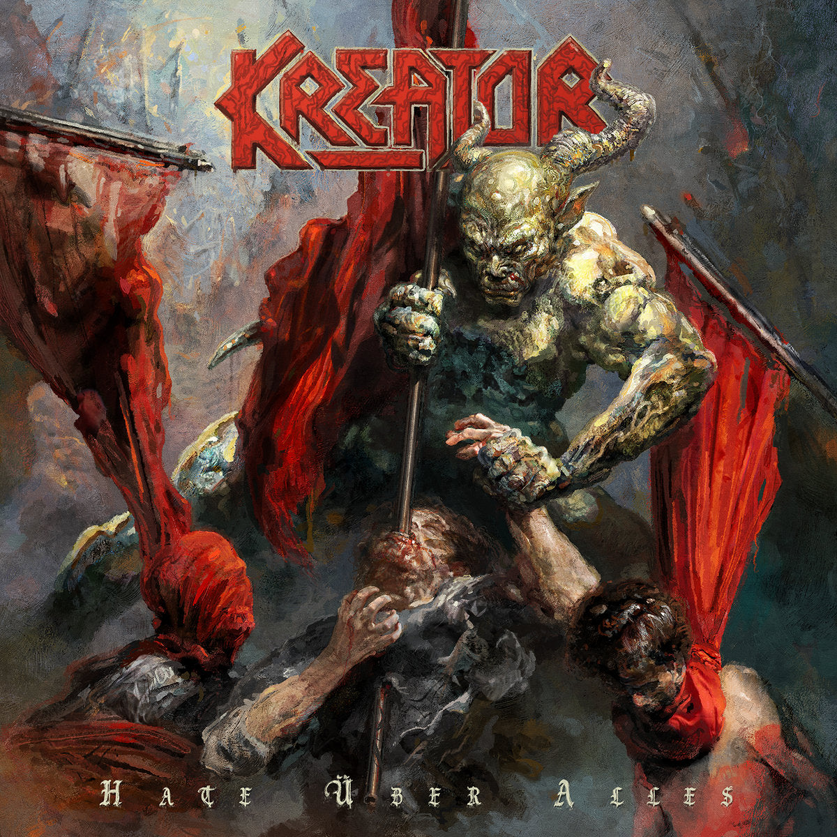 Kreator - Hate Uber Alles vinyl album cover