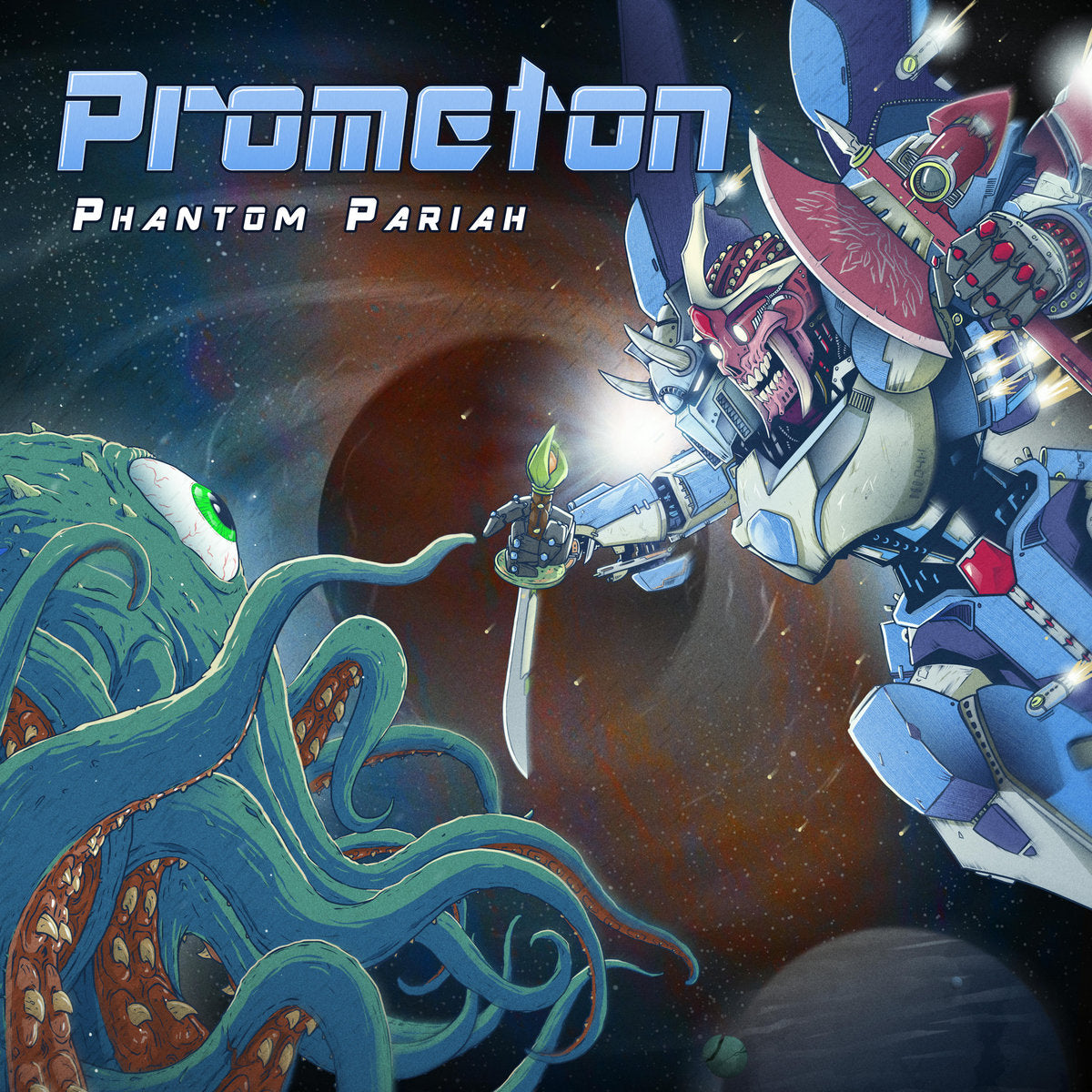 Prometon - Phantom Pariah vinyl album art