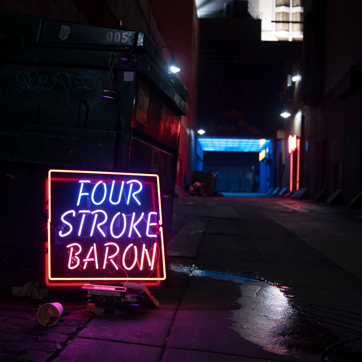 Four Stroke Baron - Planet Silver Screen vinyl album cover