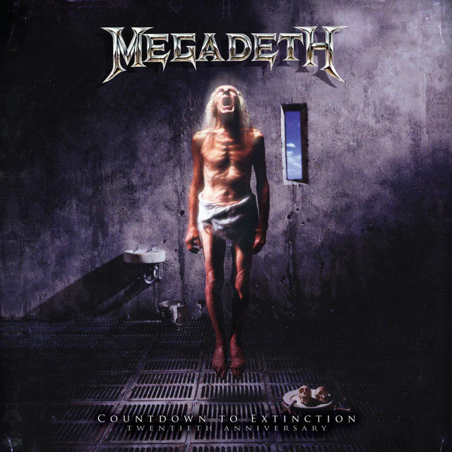 Megadeth - Countdown To Extinction vinyl album cover