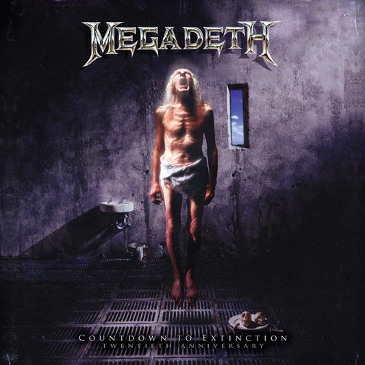 Megadeth - Countdown To Extinction vinyl album cover