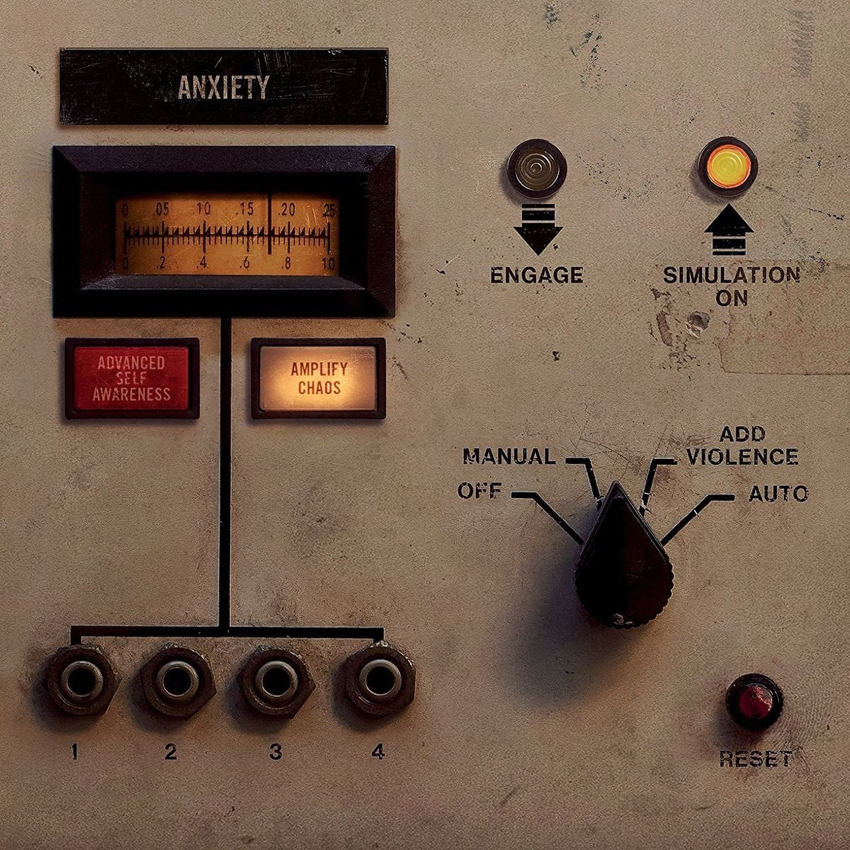 Nine Inch Nails - Add Violence vinyl album cover