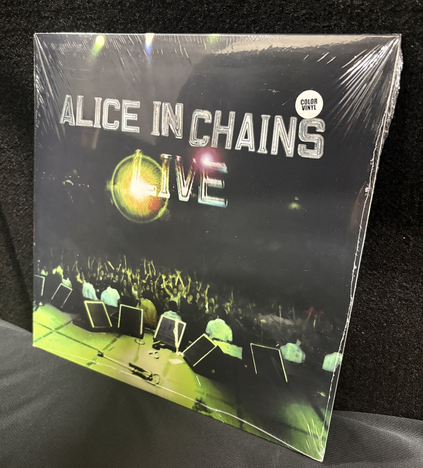 Alice In Chains - Live vinyl album front cover real product